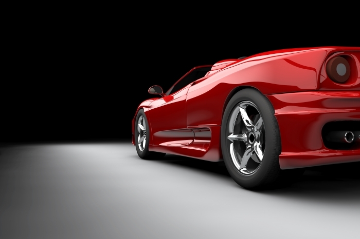Красное авто - Red car
