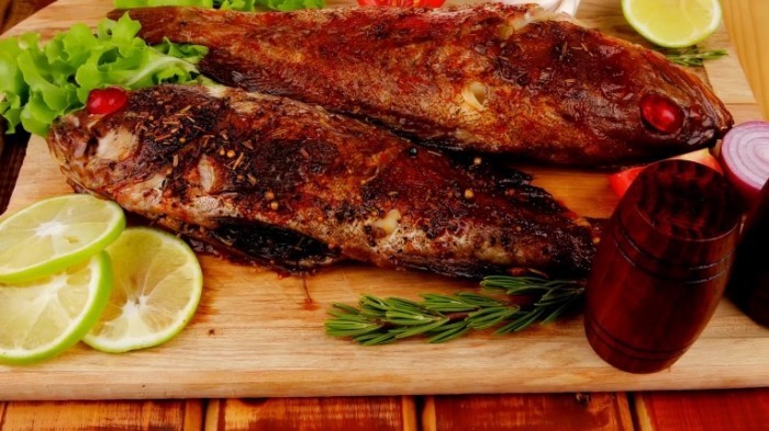 Жареная рыба - Fried fish