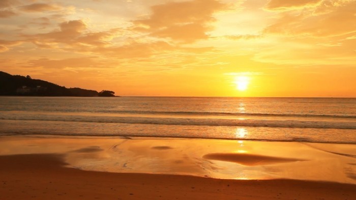 Море в закат - Sea at sunset