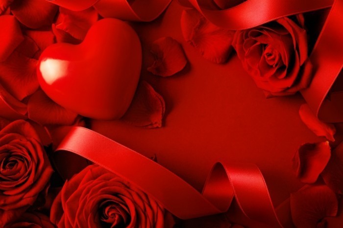 Сердечка с лентой - Heart with ribbon