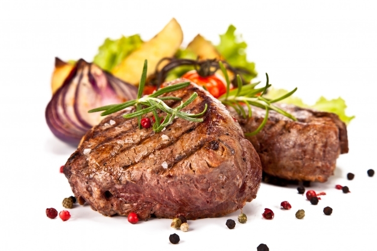 Стейк мяса — Grilled meat