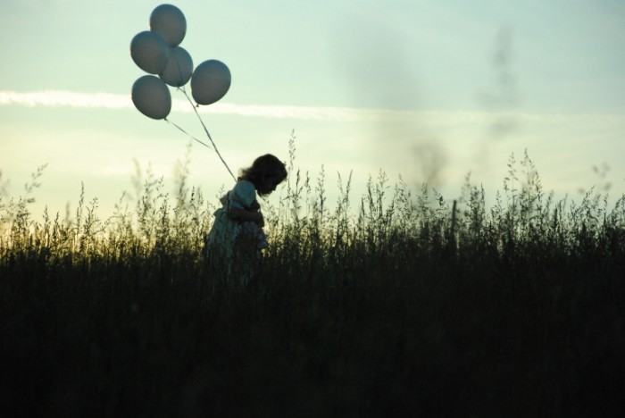 Девочка с шариками - Girl with baloons