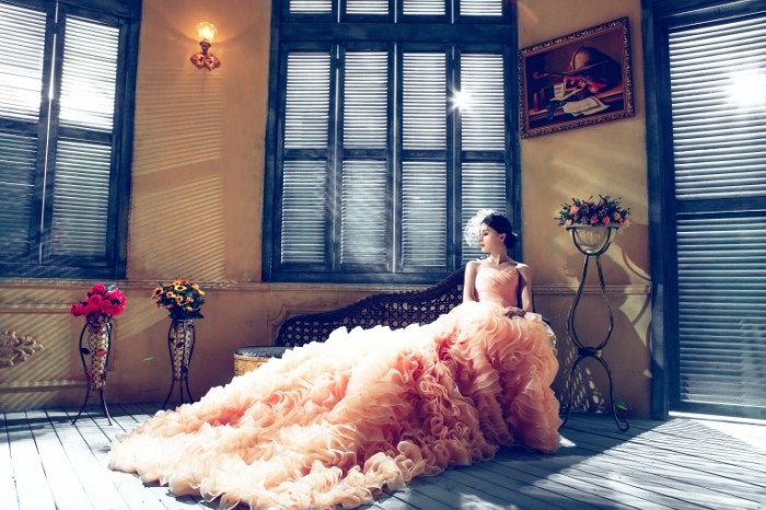 розовое платье - pink dress