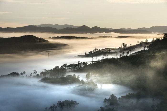 Горы, пейзаж, туман - Mountains, landscape, fog