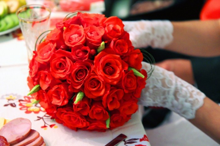 Розы, букет невесты, макро, свадьба - Roses, bouquet of the bride, macro, wedding